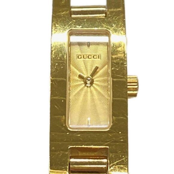 GUCCI - 3900L Gold Women's Wrist Watch 194-072125 - Picture 1 of 7